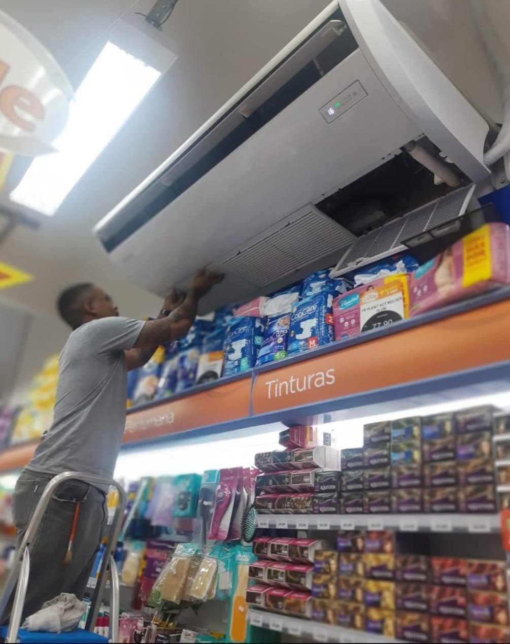 Instalação de ar condicionado
